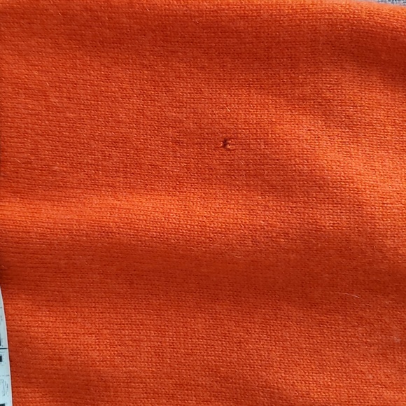 J crew cashmere orange sweater size S - Picture 12 of 17